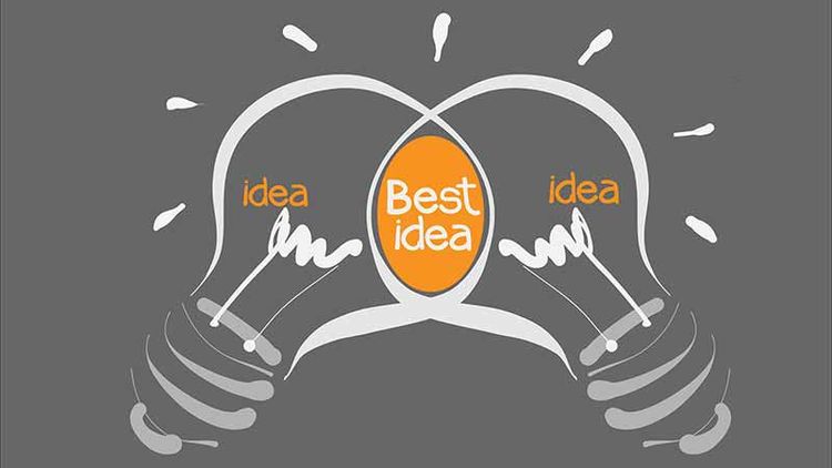 startup business light bulb idea