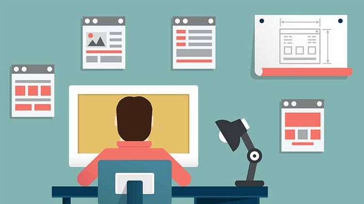 person searching for website trends