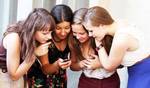 teens on mobile